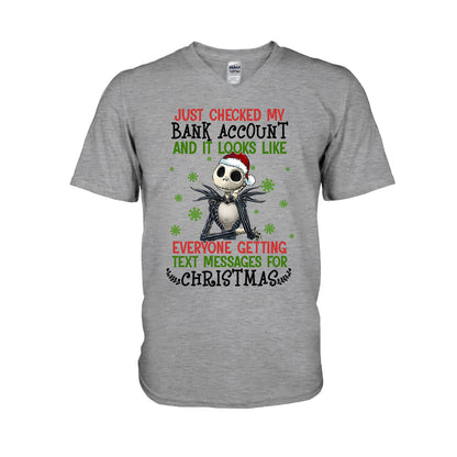 My Bank Account - Christmas Nightmare T-shirt and Hoodie