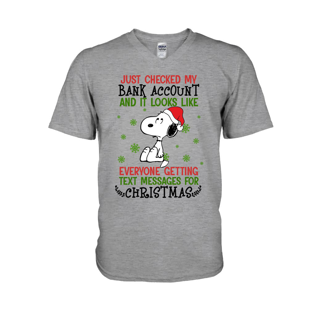 My Bank Account - Christmas T-shirt and Hoodie