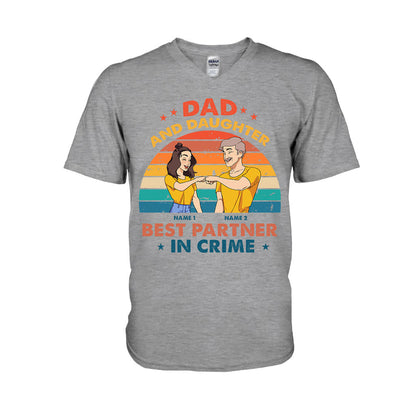 Best Partner In Crime - Personalized Father's Day T-shirt and Hoodie