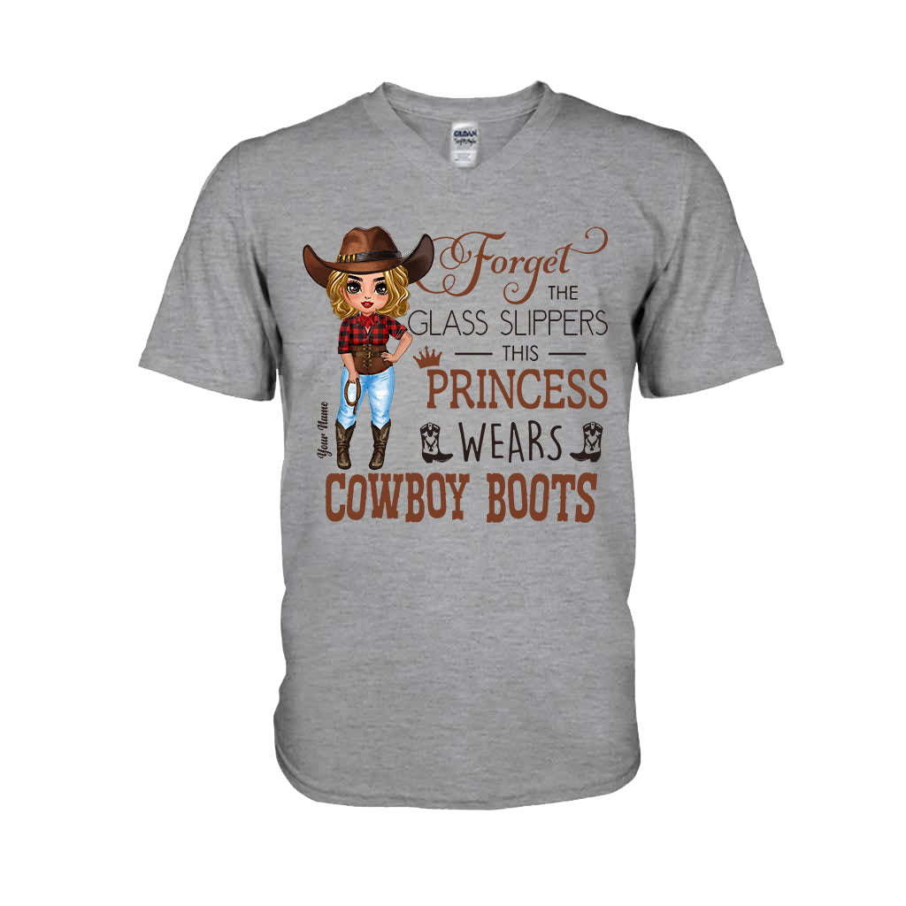 Forget The Glass Slipper - Personalized Country Girl T-shirt and Hoodie