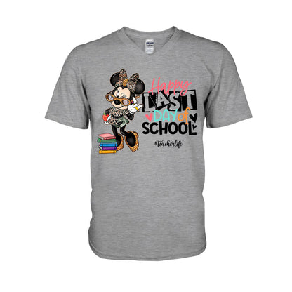 Happy Last Day Of School - Personalized Last Day Of School Teacher T-shirt and Hoodie