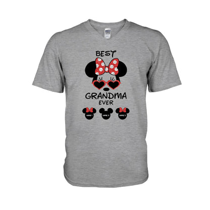 Best Magic Mouse Ever - Personalized Grandma T-shirt and Hoodie