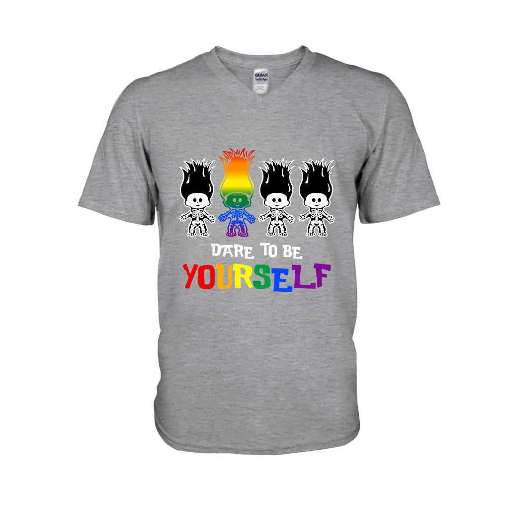 Dare To Be Yourself - LGBT Support T-shirt and Hoodie