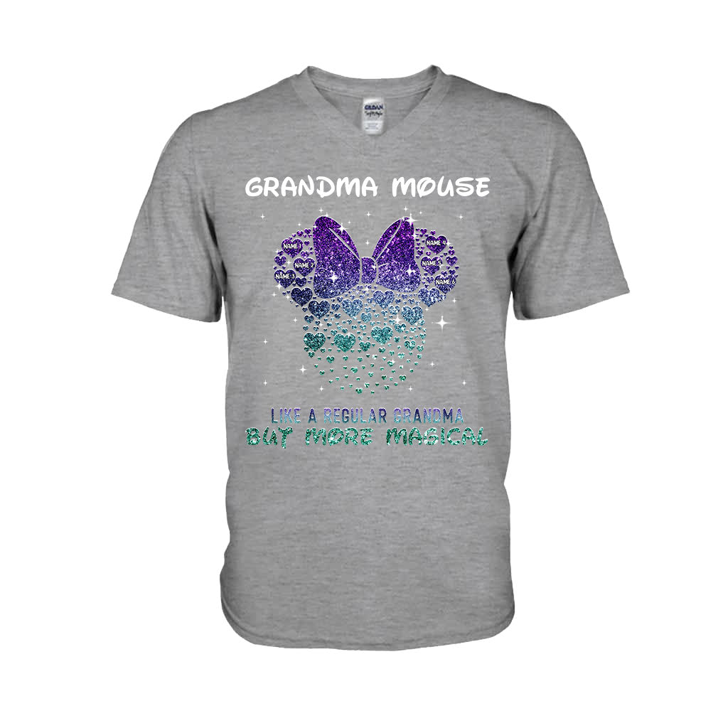 Grandma Mouse - Personalized Mother's Day T-shirt and Hoodie