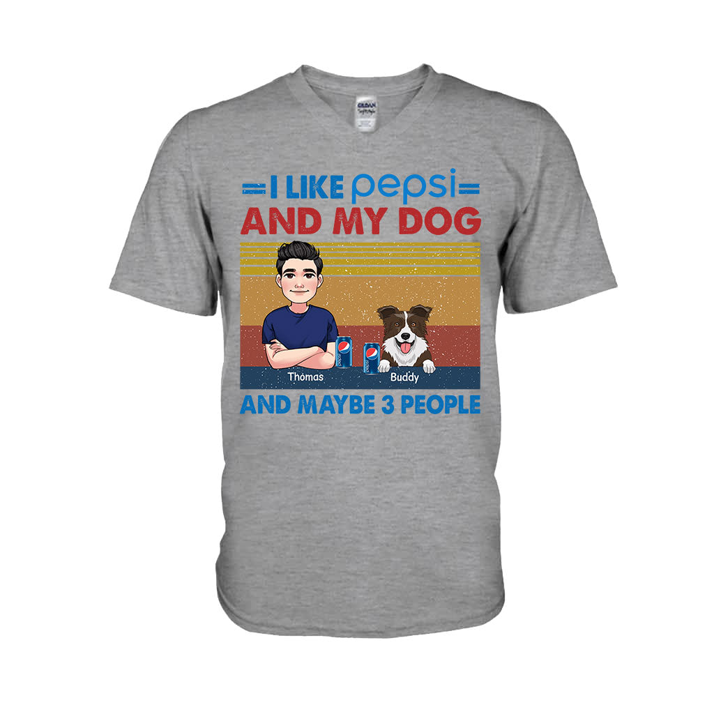I Like My Drink - Personalized Blue Soft Drink T-shirt and Hoodie