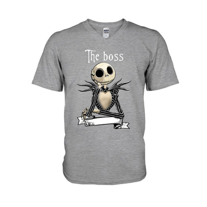 The Boss The Real Boss - Personalized Nightmare T-shirt and Hoodie