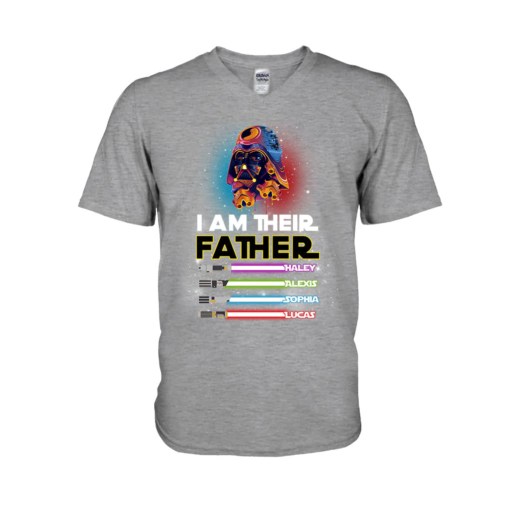 I Am Their Father - Personalized Father's day The Force T-shirt and Hoodie