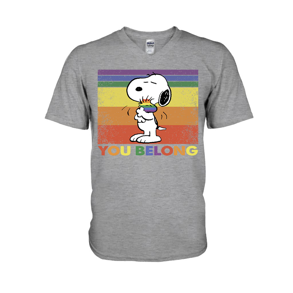 You Belong - LGBT Support T-shirt and Hoodie