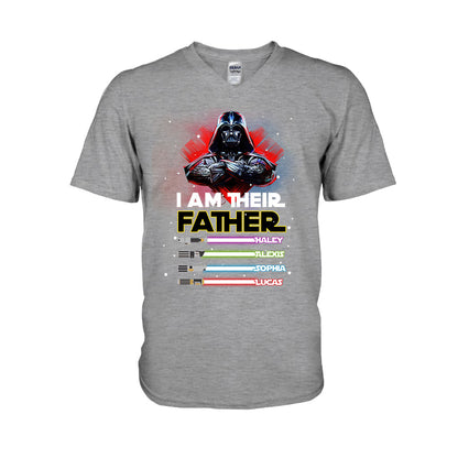 I Am Their Father - Personalized Father T-shirt and Hoodie