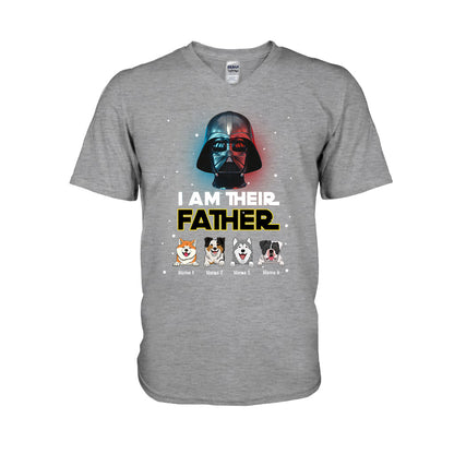 I Am Their Father - Personalized Father's Day Dog T-shirt and Hoodie