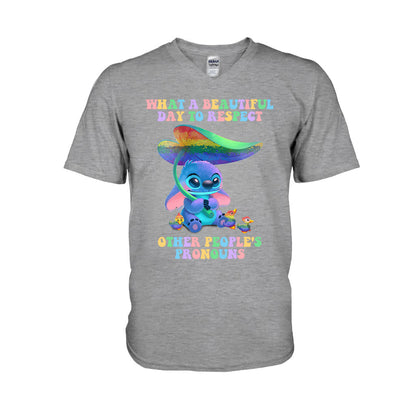 What A Beautiful Day - LGBT Support T-shirt and Hoodie