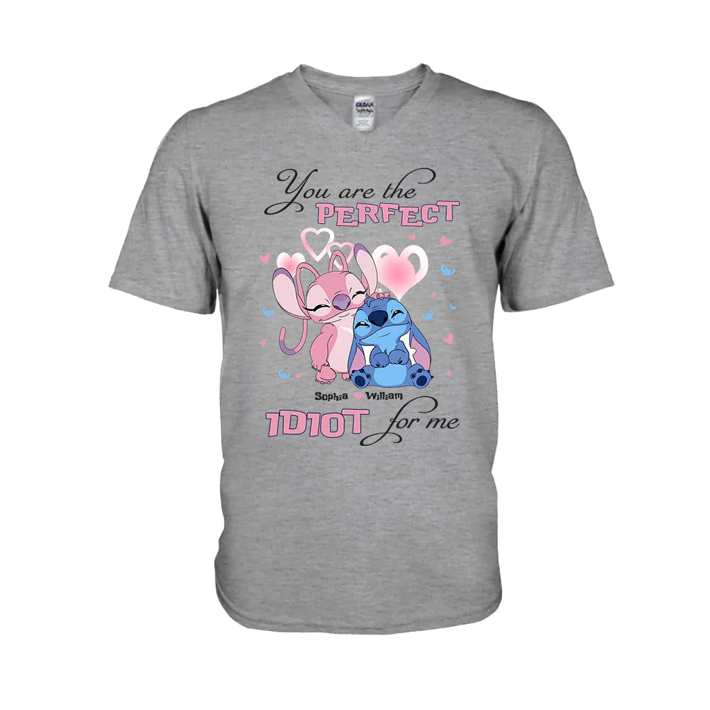 Perfect Idiot - Personalized Couple Ohana T-shirt and Hoodie