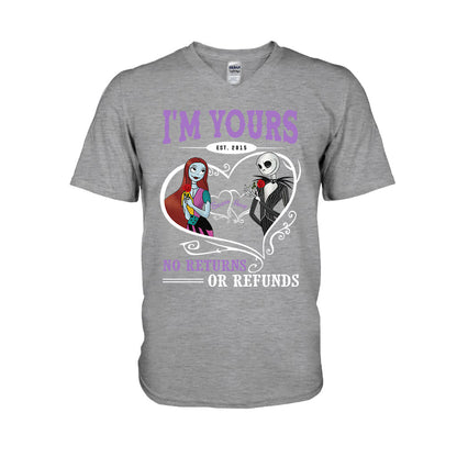 I'm Yours No Returns Or Refunds - Personalized Nightmare T-shirt and Hoodie