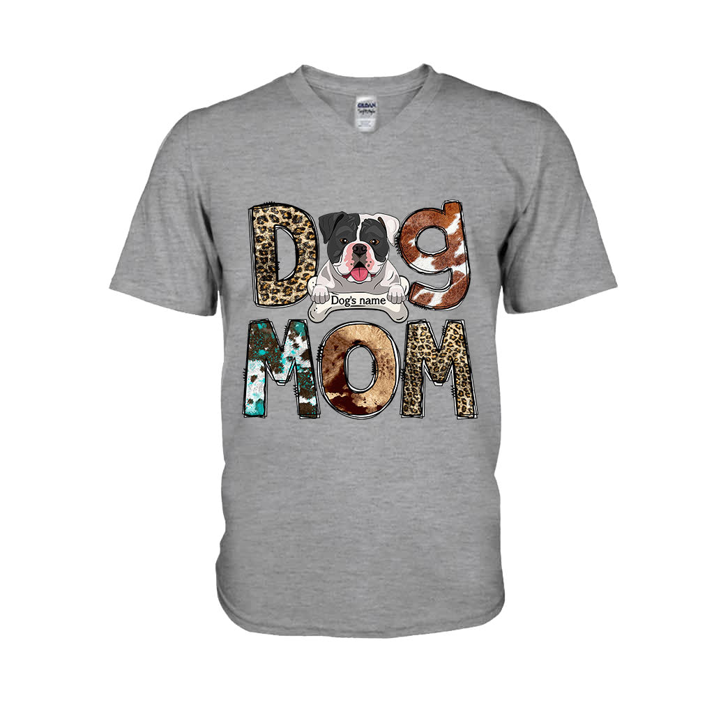 Dog Mom - Personalized Mother's Day Father's Day T-shirt and Hoodie