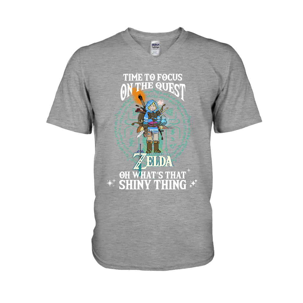 Time To Focus On The Quest The Hero's Legend T-shirt and Hoodie