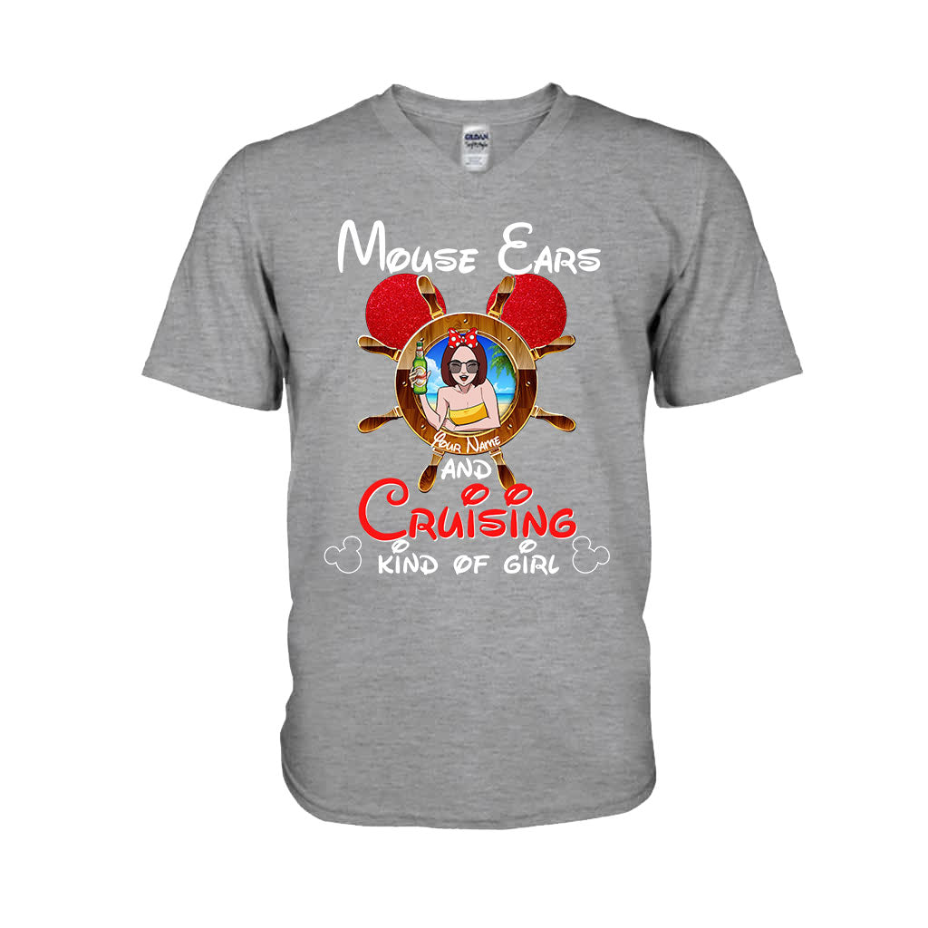 Mouse Ears & Cruising - Personalized T-shirt and Hoodie