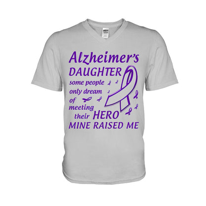 Alzheimer Daughter  - Alzheimer Awareness T-shirt And Hoodie 072021