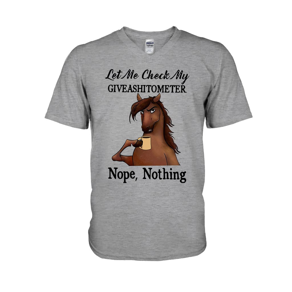 Let Me Check - Horse T-shirt And Hoodie 062021