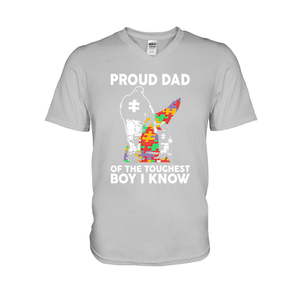 Proud Dad - Autism Awareness T-shirt And Hoodie 062021