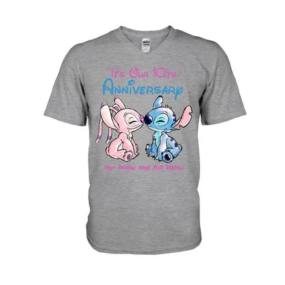 It's Our Anniversary - Personalized Ohana T-shirt and Hoodie