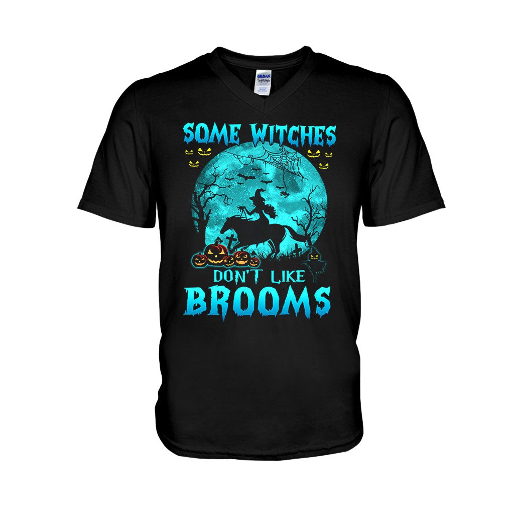 Some Witches Don't Like Brooms - Halloween Horse T-shirt and Hoodie 102021