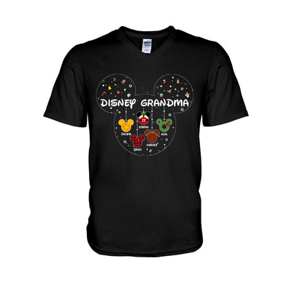 Magical Grandma - Personalized Christmas T-shirt and Hoodie