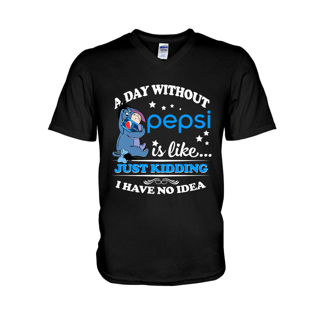 A Day Without Blue Soft Drink T-shirt and Hoodie