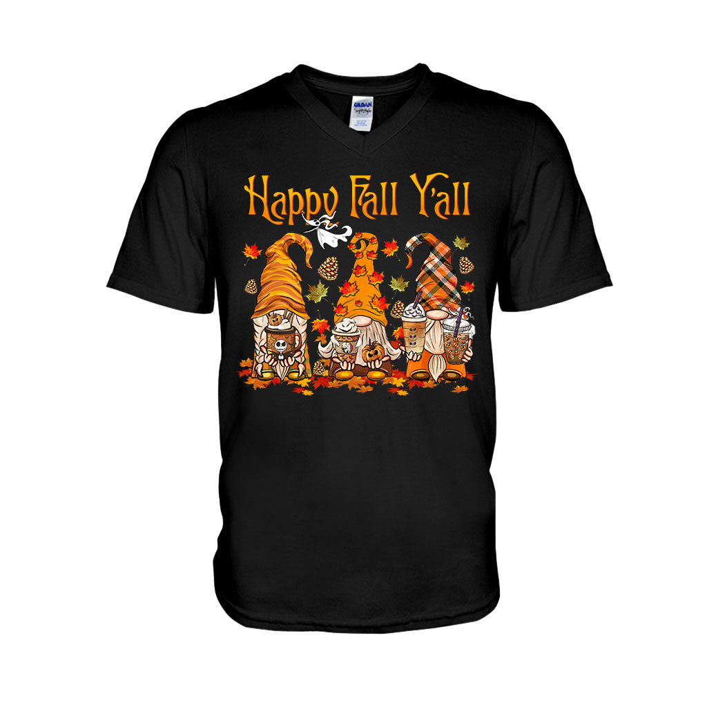 Happy Fall Y'all - Halloween Nightmare T-shirt and Hoodie