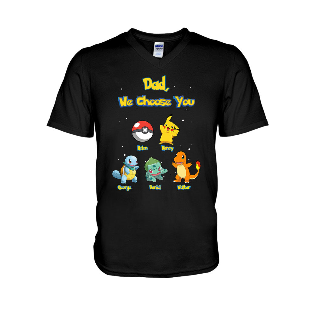 We Choose You - Personalized Monster Trainer T-shirt and Hoodie