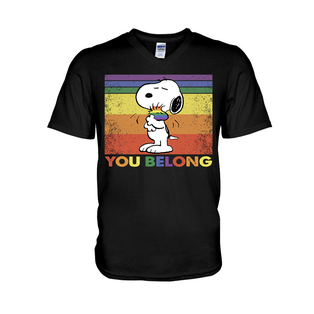 You Belong - LGBT Support T-shirt and Hoodie