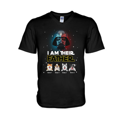 I Am Their Father - Personalized Father's Day Dog T-shirt and Hoodie