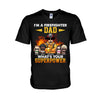 I&#39;m A Firefighter Dad What&#39;s Your Superpower - Personalized Father&#39;s Day T-shirt and Hoodie