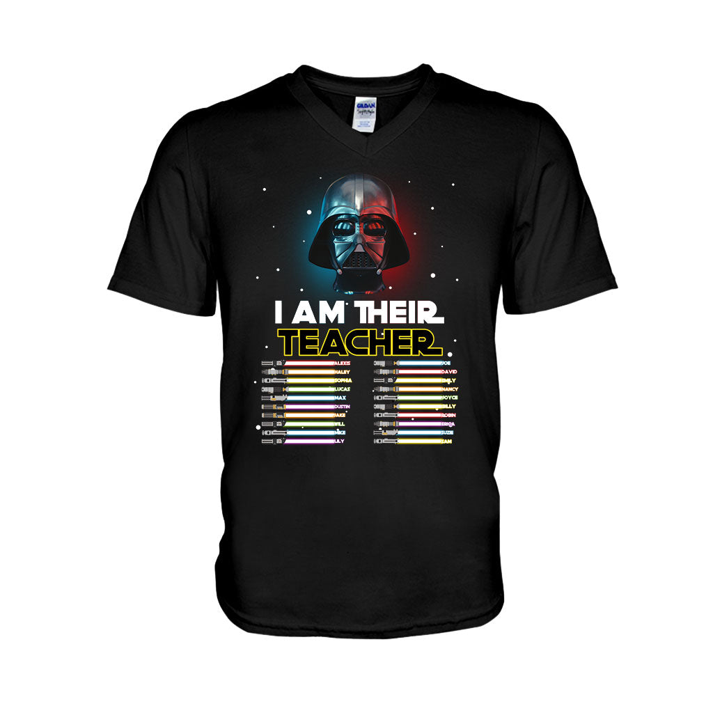 I Am Their Teacher - Personalized T-shirt and Hoodie