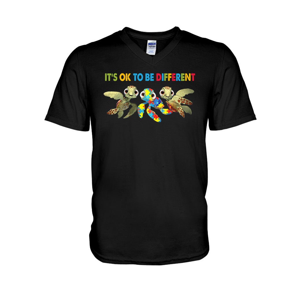 It's Ok To Be Different  - Autism Awareness T-shirt And Hoodie 062021