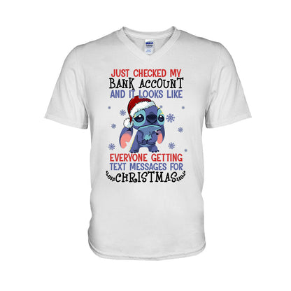 My Bank Account - Christmas Ohana T-shirt and Hoodie