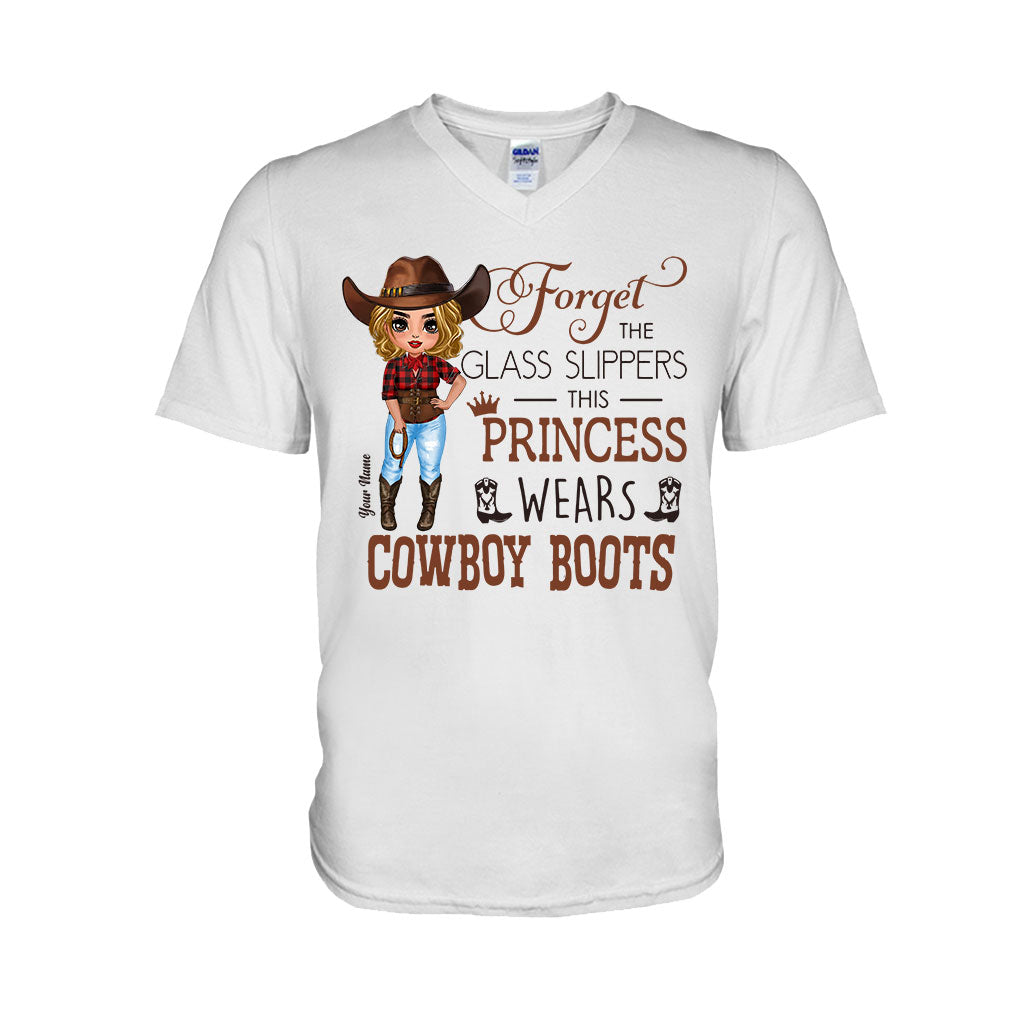 Forget The Glass Slipper - Personalized Country Girl T-shirt and Hoodie