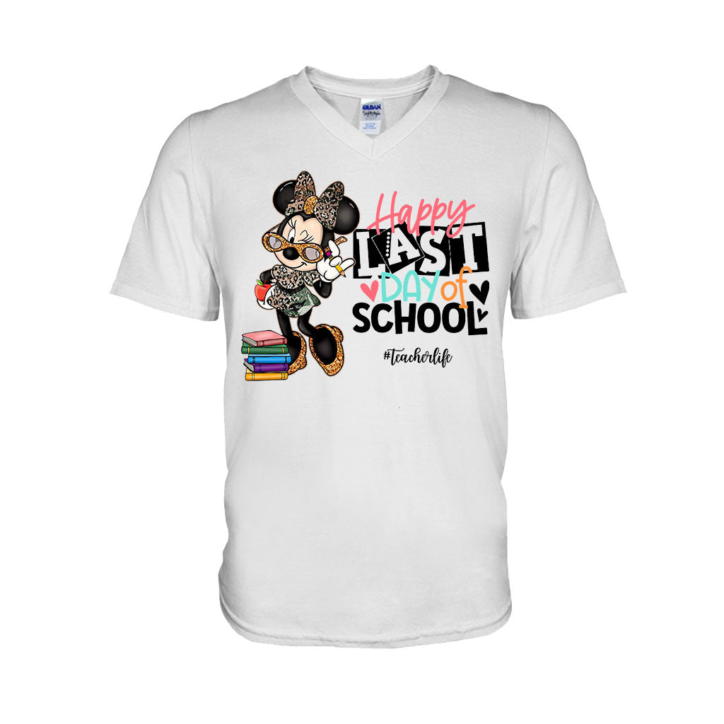 Happy Last Day Of School - Personalized Last Day Of School Teacher T-shirt and Hoodie