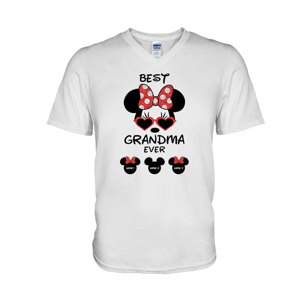 Best Magic Mouse Ever - Personalized Grandma T-shirt and Hoodie