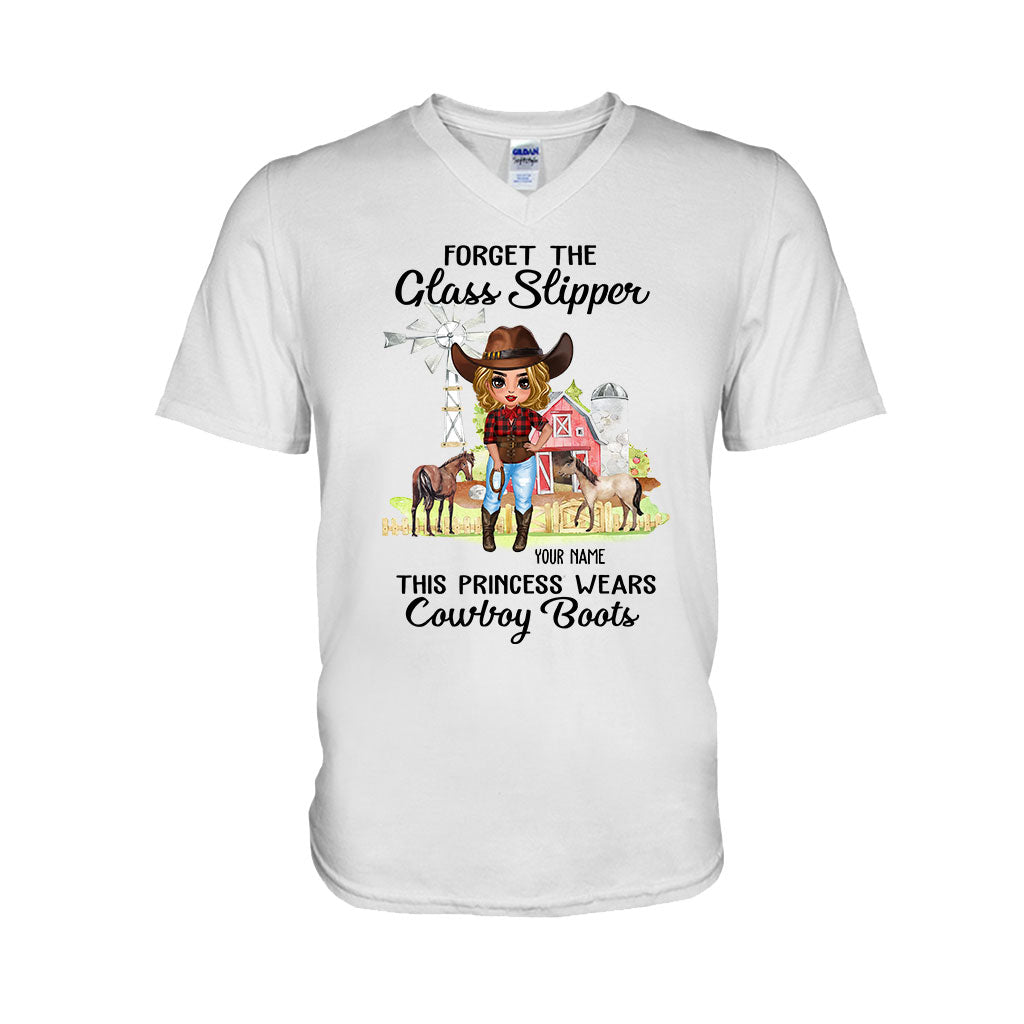 This Princess Wears Cowboy Boots - Personalized Horse T-shirt and Hoodie