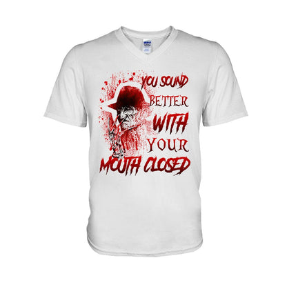 You Sound Better With Your Mouth Closed Sweet Dreams T-shirt and Hoodie