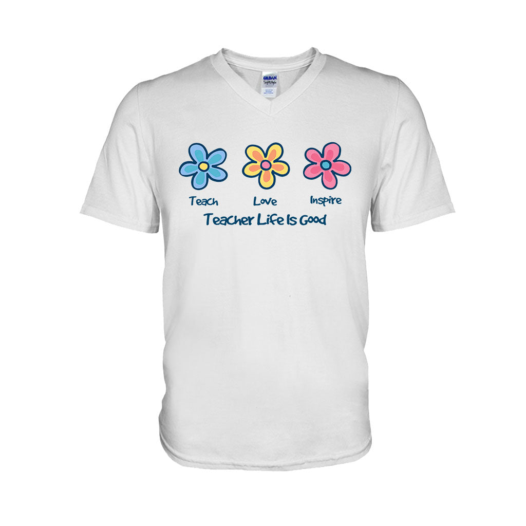 Teach Love Inspire - Personalized Teacher T-shirt and Hoodie