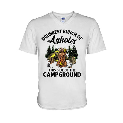 Drunkest Bunch This Side Of The Campground - Camping T-shirt and Hoodie 112021