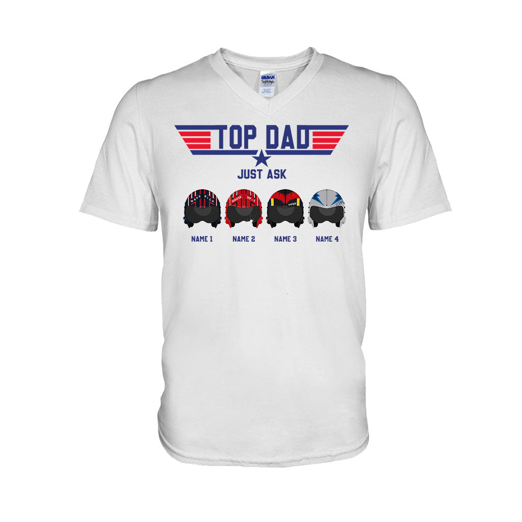 Top Dad - Personalized Top Gun T-shirt and Hoodie