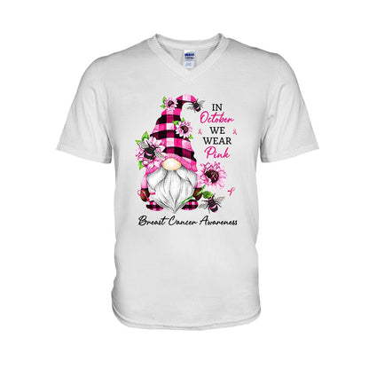 In October We Wear Pink Breast Cancer Awareness T-shirt and Hoodie 092021