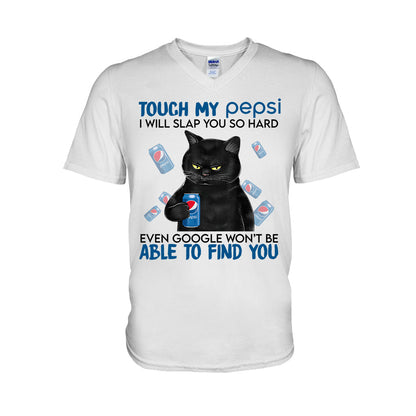 Touch My Drink Blue Soft Drink T-shirt and Hoodie