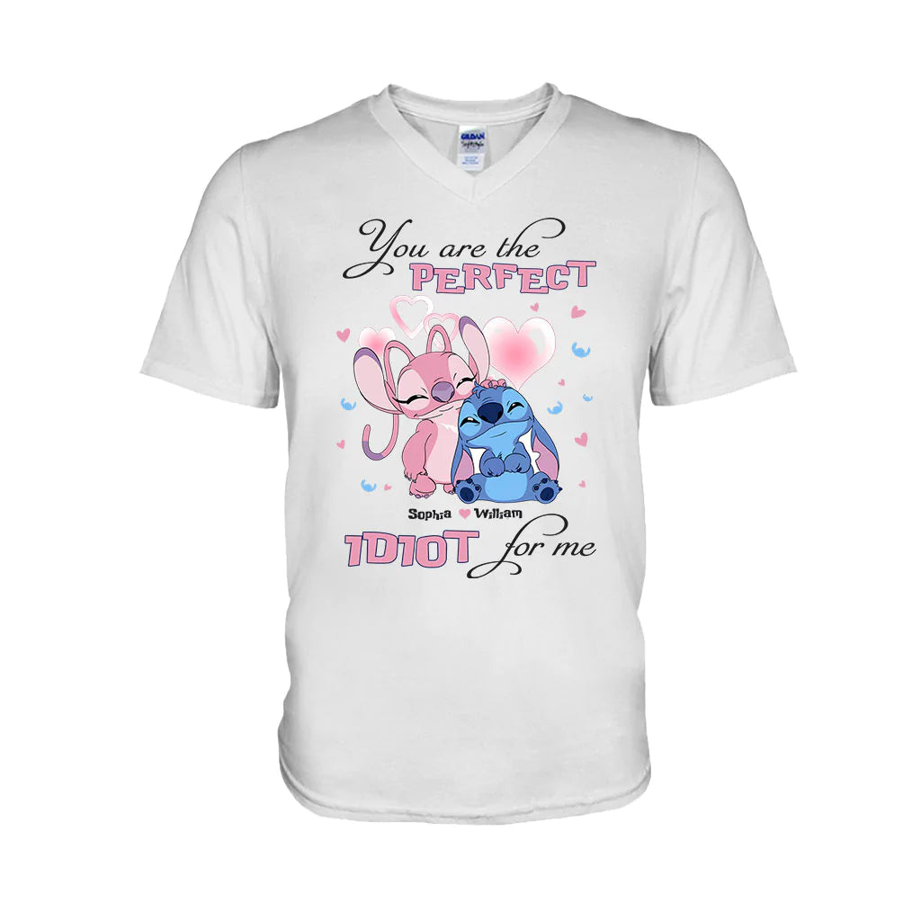 Perfect Idiot - Personalized Couple Ohana T-shirt and Hoodie