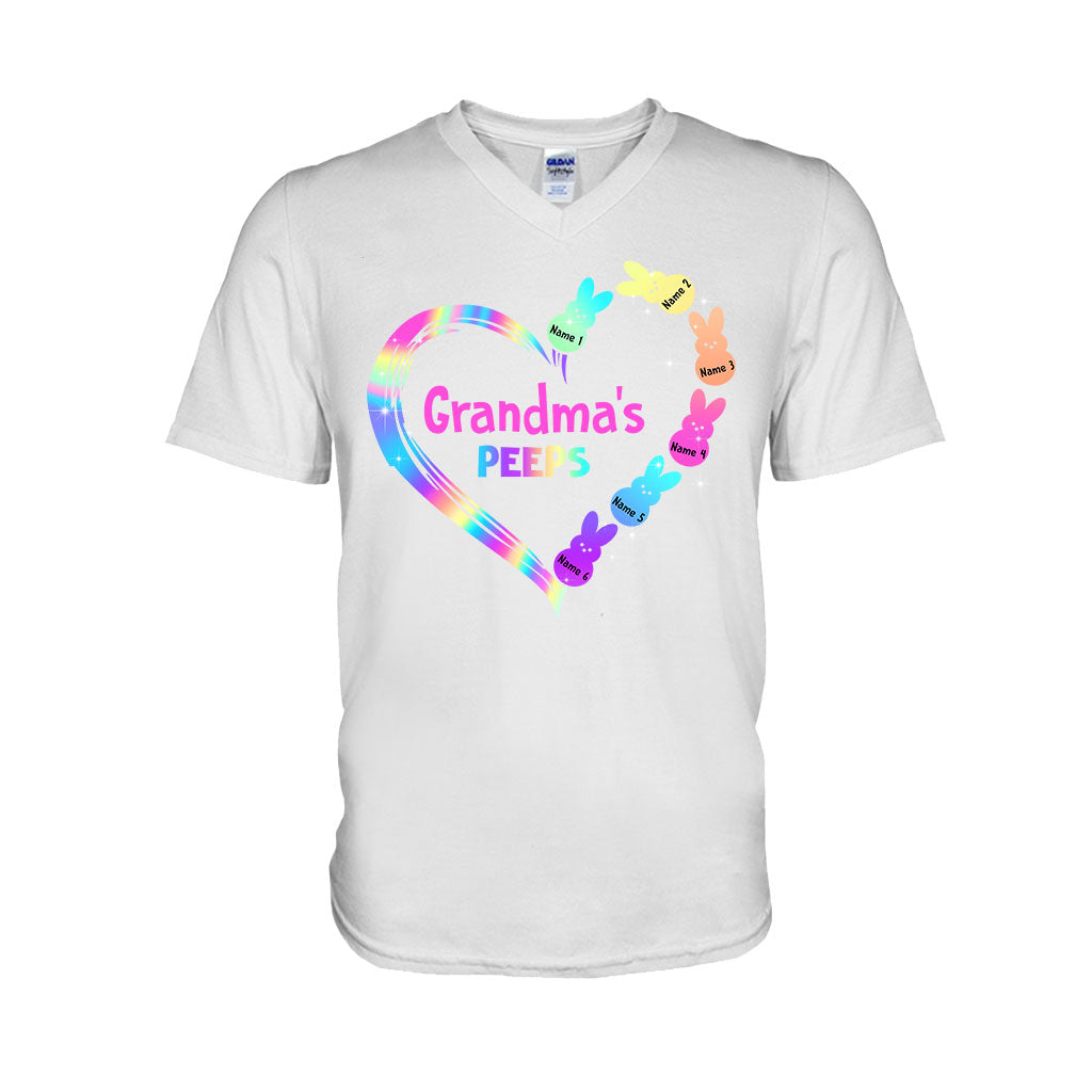 Grandma's Peeps - Personalized Easter Day T-shirt and Hoodie