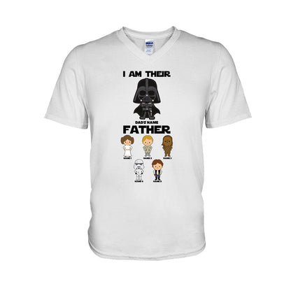 I Am Their Father - Personalized Father's Day The Force T-shirt and Hoodie