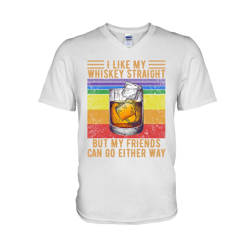 I Like My Whiskey Straight - LGBT Support T-shirt And Hoodie 062021