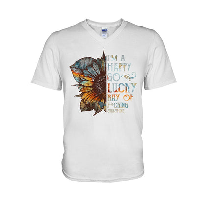Lucky - Sunflower T-shirt And Hoodie 062021